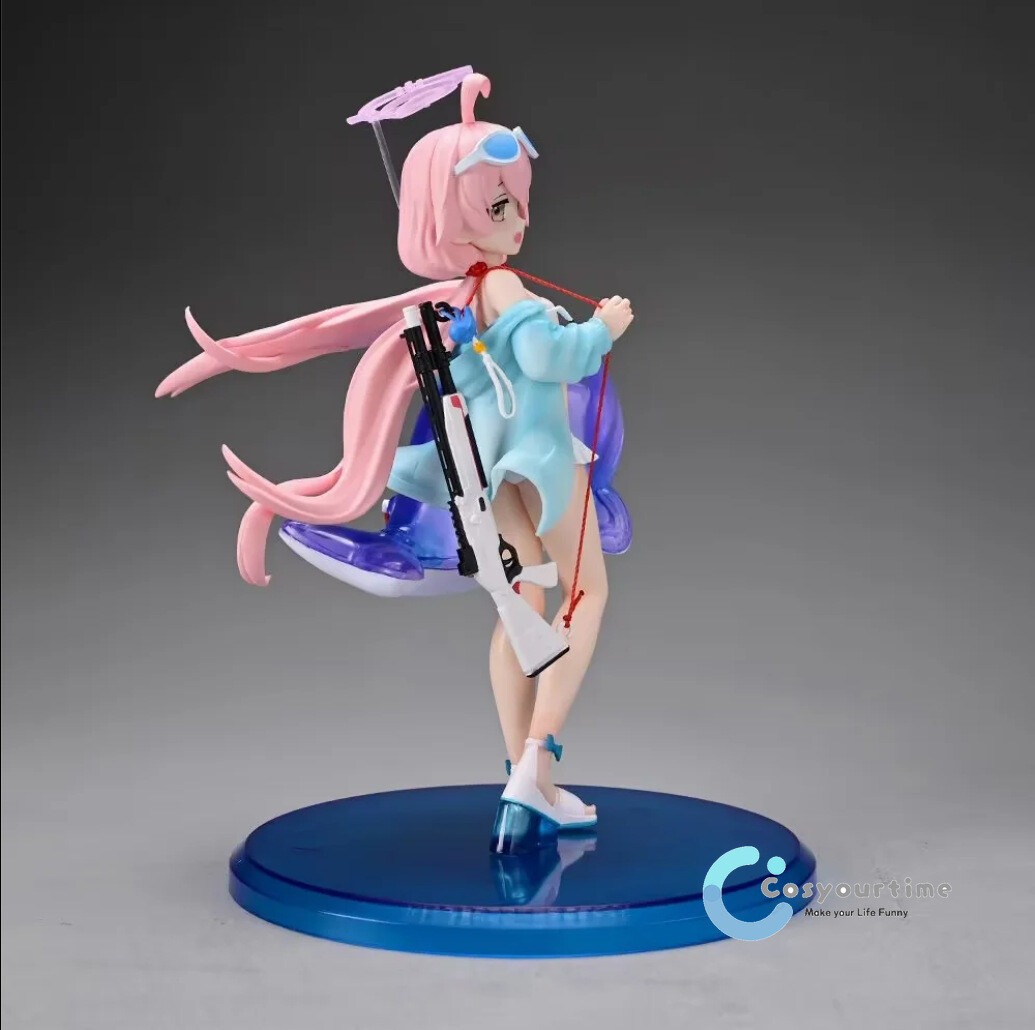 Tongyundacheng Kinako Anime Figura 21 cm Orecchio di Gatto Ragazza In Piedi e Prendi il Pesce Personaggio Del Cartone Animato Statua Modello Da Collezione Figure