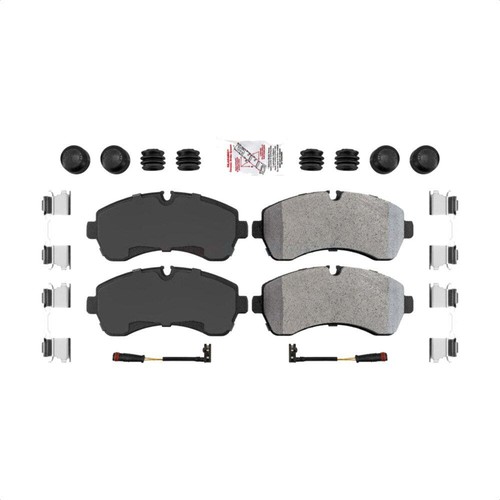 Semi-Metallic Ceramic Disc Brake Pads Front Rear Kit For Freightliner Sprinter - Picture 3 of 16