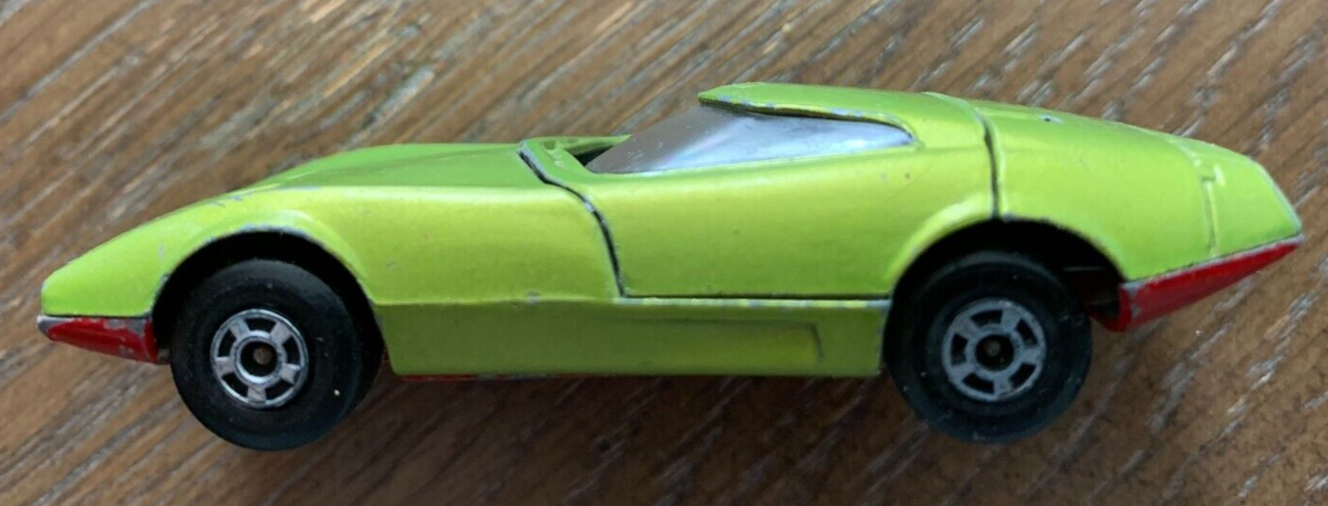 Vintage Authentic Matchbox Superfast #52 1970 Dodge Charger MKlll