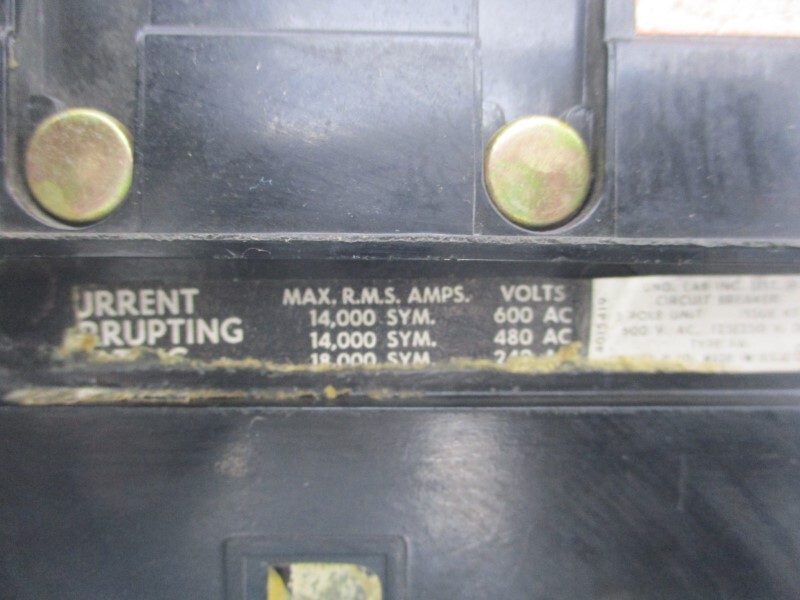 SQUARE D FA-36020 (BLACK) 600VAC 20A UNMP | eBay