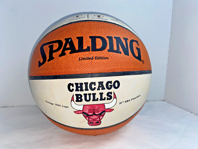 Limited Edition Spalding Leather Basketball Chicago Bulls