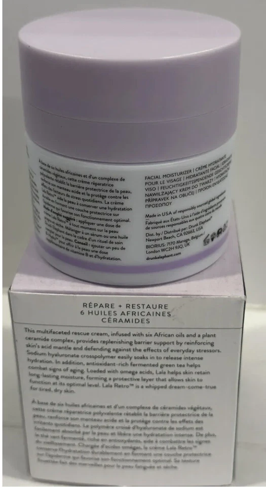 Pack de 2 Crema Batida Retro Elefante Borracho Lala 50 Ml Foto 3 de 4