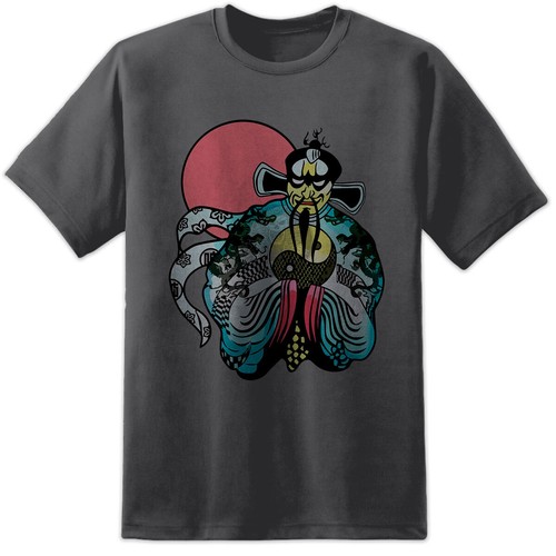 Mens Big Trouble In Little China Fu Man Chu Jack T Shirt Vest Movie Top Retro - Picture 7 of 8