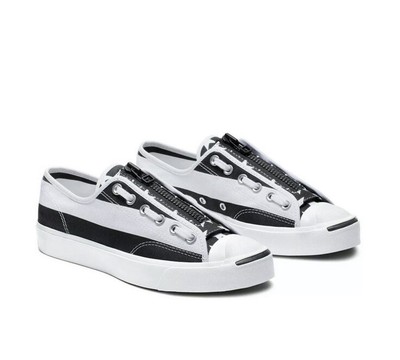 black and white striped converse shoes