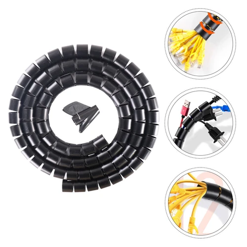Cable Winder Organizer Braided Cable Sleeve Cable Tube Sleeve Spiral Cable Wrap