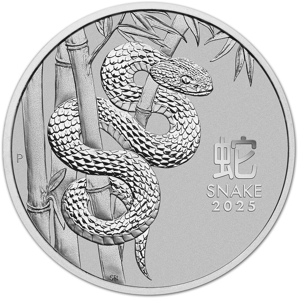 2025 P Australia Platinum Lunar Series III Year of the Snake 1 oz