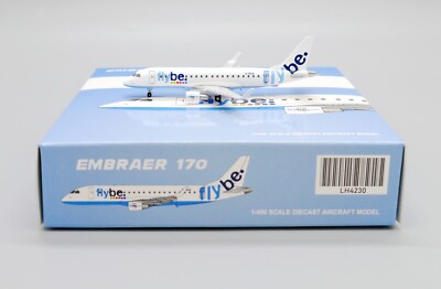 JC Wings 1:400 Flybe Embraer ERJ-170-200STD G-FBJE Diecast Model Aircraft