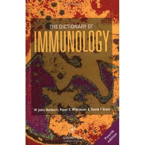 Dictionary of Immunology 4E Herbert Wilkinson Stott Hardback Academic Press 4e