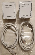 Brite-View BVP-5100D Powerline Adapter Power Cable, White