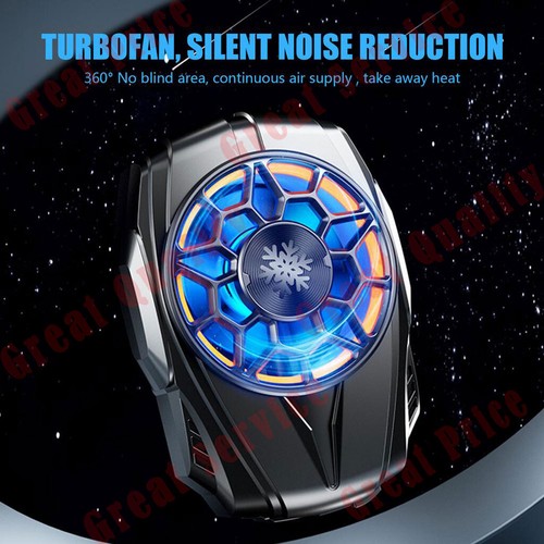 Universal Mobile Phone Radiator Cell Phone Cooling Fan Heat Sink Cooler Fan USB - Picture 7 of 15