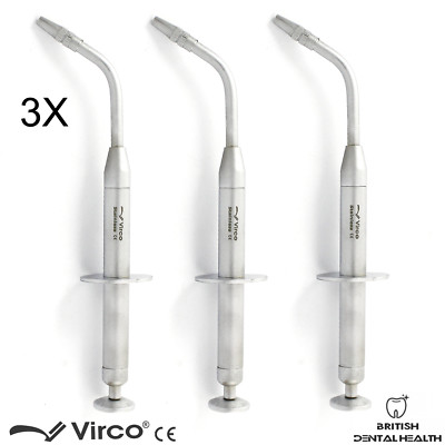 3X Amalgamträger Schweizer Typ Spritzen für Amalgam Zahnkieferorthopädie
