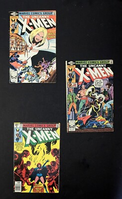 Uncanny X-Men Hellfire Club Book Lot - White Qieen - Wolverine - Marvel Comics