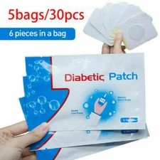 30X Diabetic Patch Herbal Cure Lower Blood Glucose Treatment Balance Plaster