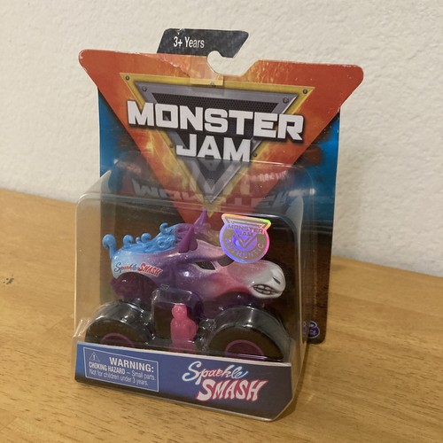 Monster Jam Sparkle Smash Hot Wheels Spin Master Authentic Danger Divas