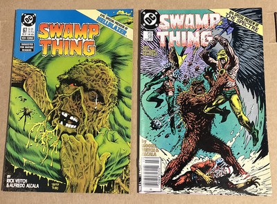 Swamp Thing 67 & 58 Preview Of The Spectre & Hellblazer 1987, DC