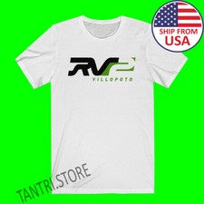 Ryan Villopoto RVP AMA Motocross Champion Men's White Size S to 3XL
