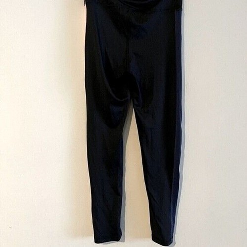 NWT ID Ideology Big Girls Striped Snap Track Pants, leggings Deep Black size 16 - Picture 6 of 6