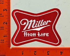 Miller High Life Beer Patch – Embroidered Iron-On Sew-On Hat, Bag or Jacket