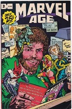 MARVEL AGE #3 VG June 1983 Micronauts Butch Guice Epic Comics Dreadstar