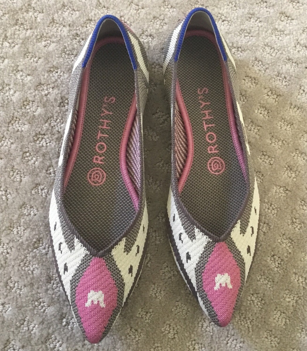 Rothy's The Point Moroccan Rose Limited Edition Size Washable