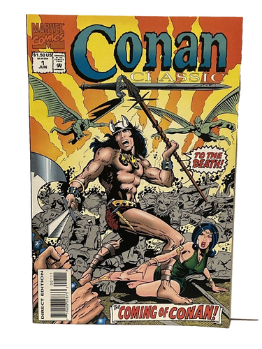 MARVEL COMICS: CONAN CLASSIC #1 NM + 1994; CONAN UNIVERSUM #1 NM 1996 - Bild 2 von 8