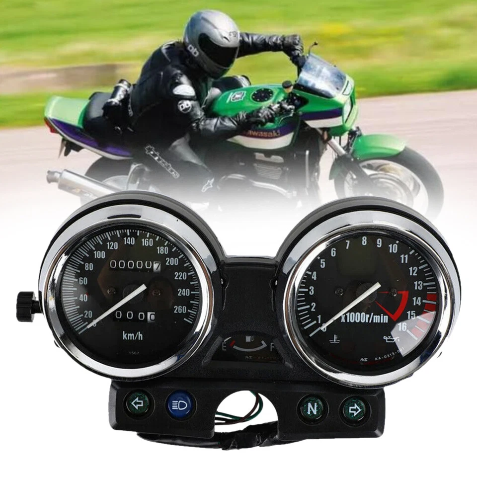 Velocímetro medidores Speedo Gauges para Kawasaki ZRX1100 1994-2000 ZRX1200 01-08 Foto 2 de 4