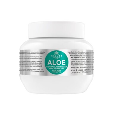 5998889512033 Kallos Aloe Moisture Repair Shine Hair Mask With Aloe Vera Extract