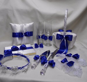 royal blue flower girl