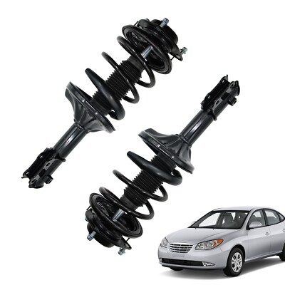 Resorte espiral de doble pilar delantero para Hyundai Elantra 2000-2005 2006