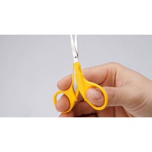 Japanische Baby Nagelknipser sichere Schere für Kinder Kleinkinder Babyschere gelb - Bild 3 von 4