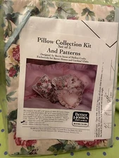 Better Homes and Gardens Pillow Collection Complete Kit 5 patterns New Free Ship