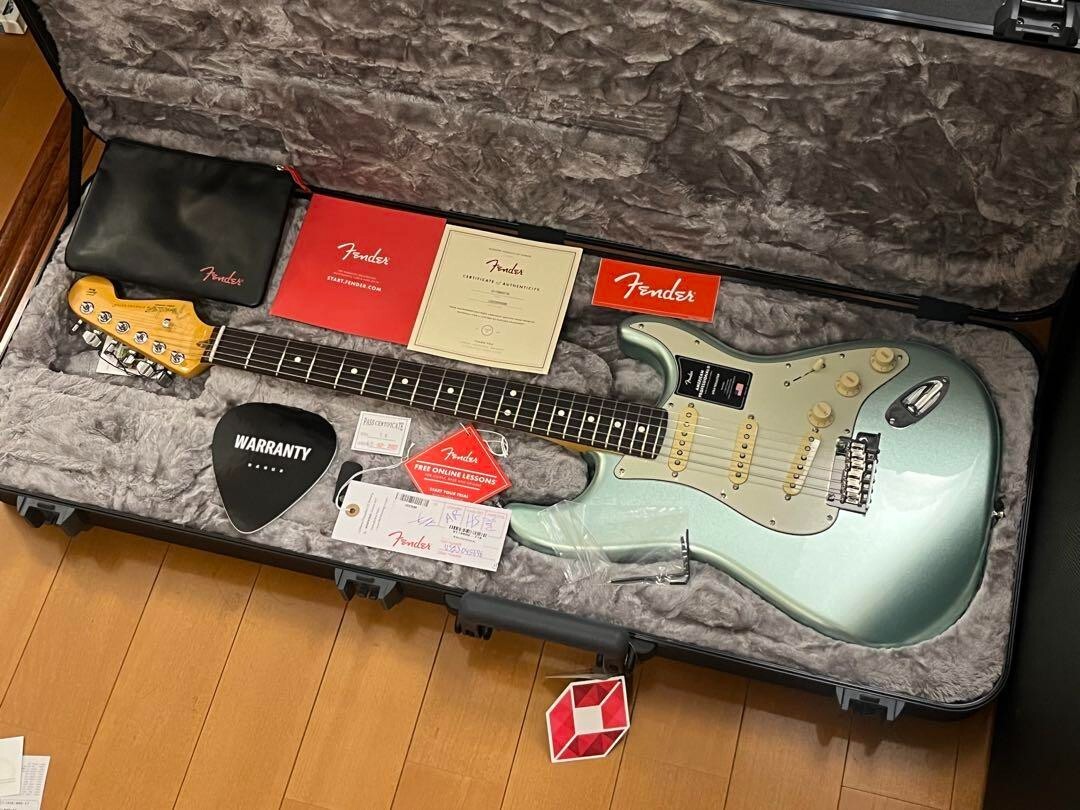 ギター Fender USA American Professional II Fender American Professional II Mystic Surf Green guitar musical