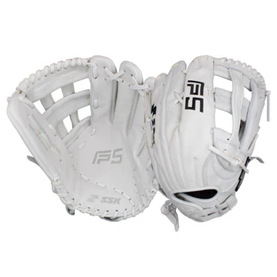 SSK FP5 13" Outfield Fastpitch Softball Glove FP5-1300WHTBLK3