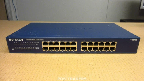 Netgear Prosafe JGS524 V2 24-Port Gigabit Ethernet Network Switch EXCL RACK EARS