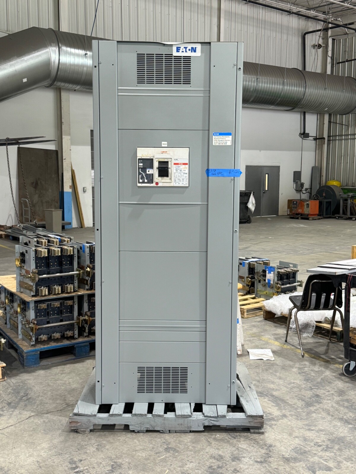 EATON 1600 AMP GFI 480v/277v PANEL PANELBOARD 208v/120v 240 main ...