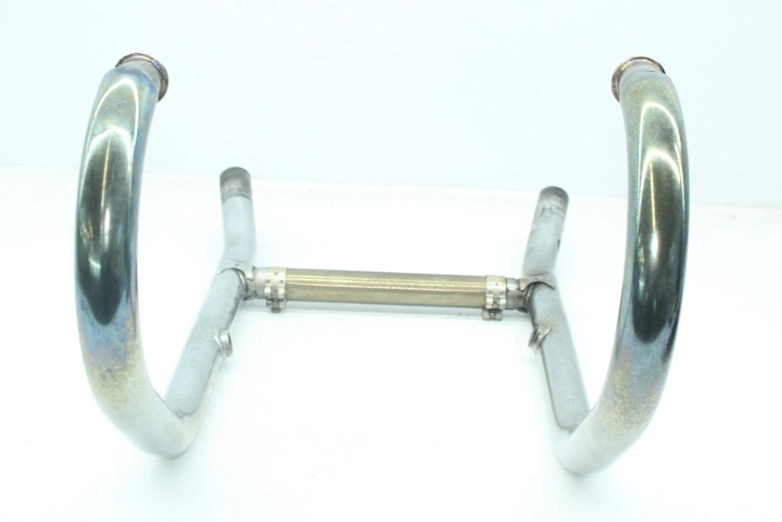 13-15 MOTO GUZZI V7 STONE EXHAUST HEADER HEAD PIPE SET