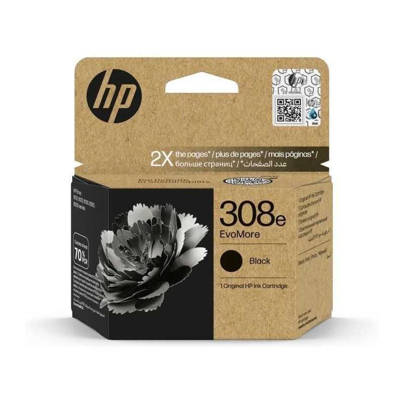 Cartouche d'encre HP 308e Noir : évitez les bavures sur votre imprimante HP Envy 6110