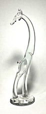 HEISEY (Imperial) ~ Stylized Glass GIRAFFE w/TURNED HEAD Figurine (11") ~ USA