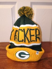 GREEN BAY GB PACKERS Warm Winter NFL FOOTBALL BEANIE Team Hat Fan Ski Cap