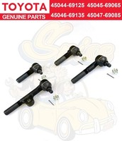 Toyota Original Neu Land Cruiser FZJ80 FJ80 LX450 Lhd Spurstangenkopf Satz