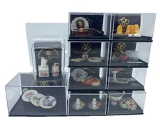 REUTTER PORZELLAN DOLLS HOUSE MINIATURES ACCESSORIES KITS BOXED GERMANY
