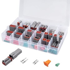 Deutsch DT Connector Kit 228 PCS 2 3 4 6 8 12 Pin Waterproof Car Truck Motorcycl