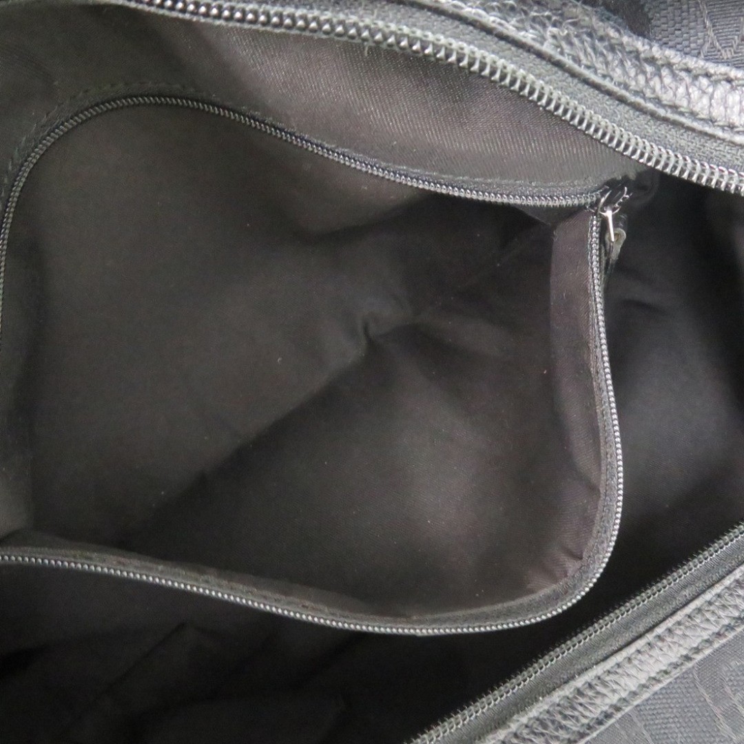 Gucci Canvas Black Horsebit Shoulder Bag Used 36cm x 25cm thumbnail 6