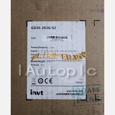 1pc New INVT GD20-2R2G-S2 Inverter 220V/2.2KW Fast Ship