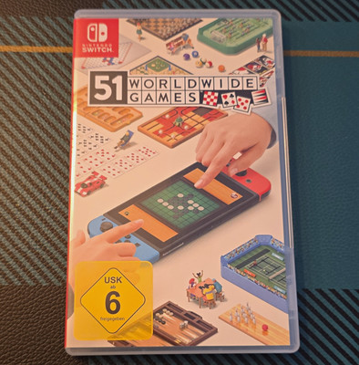 Nintendo Switch 51 Worldwide Games PAL Modul inkl. Hülle USK 6 Multiplayer
