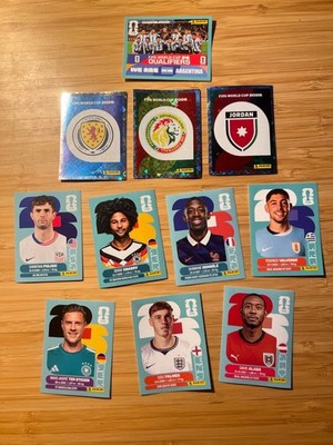 Panini WM FIFA WM 2026 Sticker NEU zum Auswählen