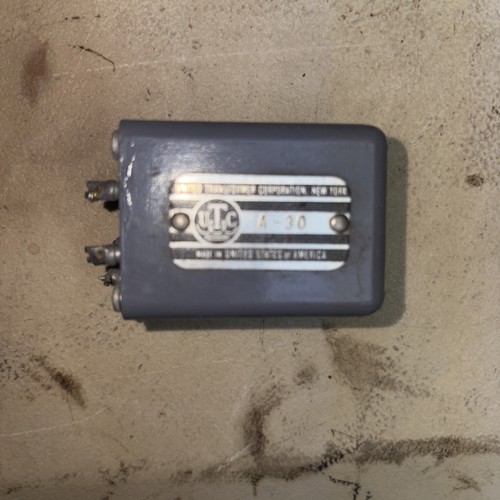 Vintage UTC A-30 Audio Transformer