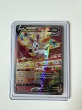 Sylveon V (Alternate Full Art) 184/203 SWSH07: Evolving Skies Holo on eBay