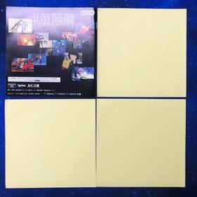 Sega Saturn Lupin the 3rd Chronicles with postcard