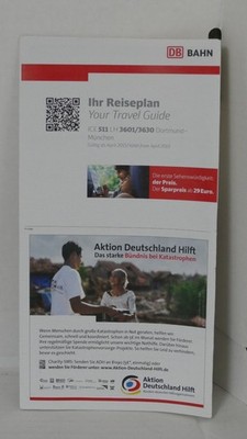 Deutsche Bahn AG - Ihr Reiseplan - ICE 511 / LH 3601/3630 - ab April 2015 (3)